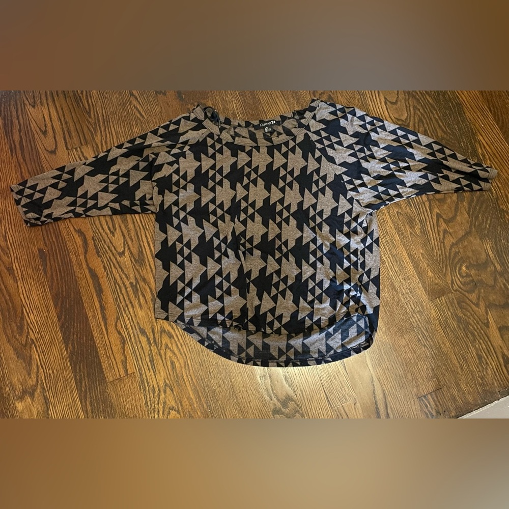 Brown top sz L